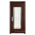 Jamaica midcentury  single door design main entrance room high safety interior front wpc wood door for living room